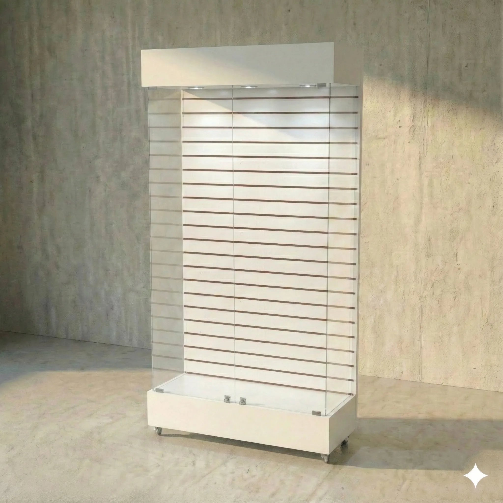 100x40 Ranurado SB Blanco