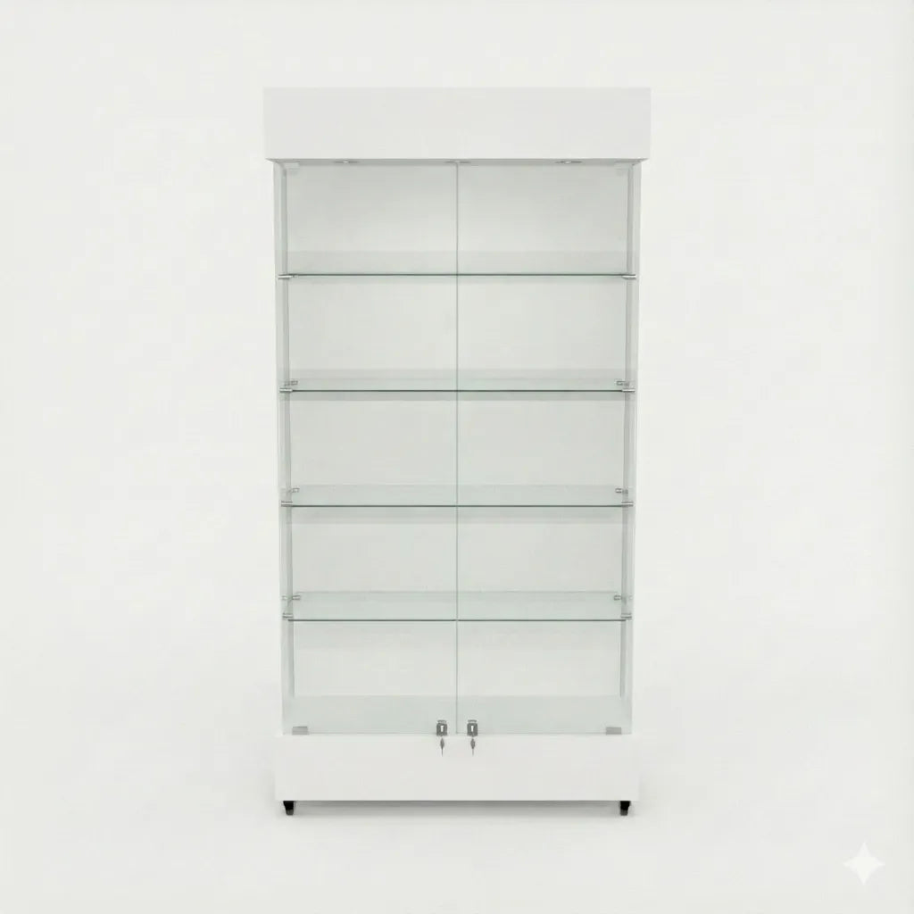 Vitrina Mural Con Repisas Para Exhibición 100x40x196cm