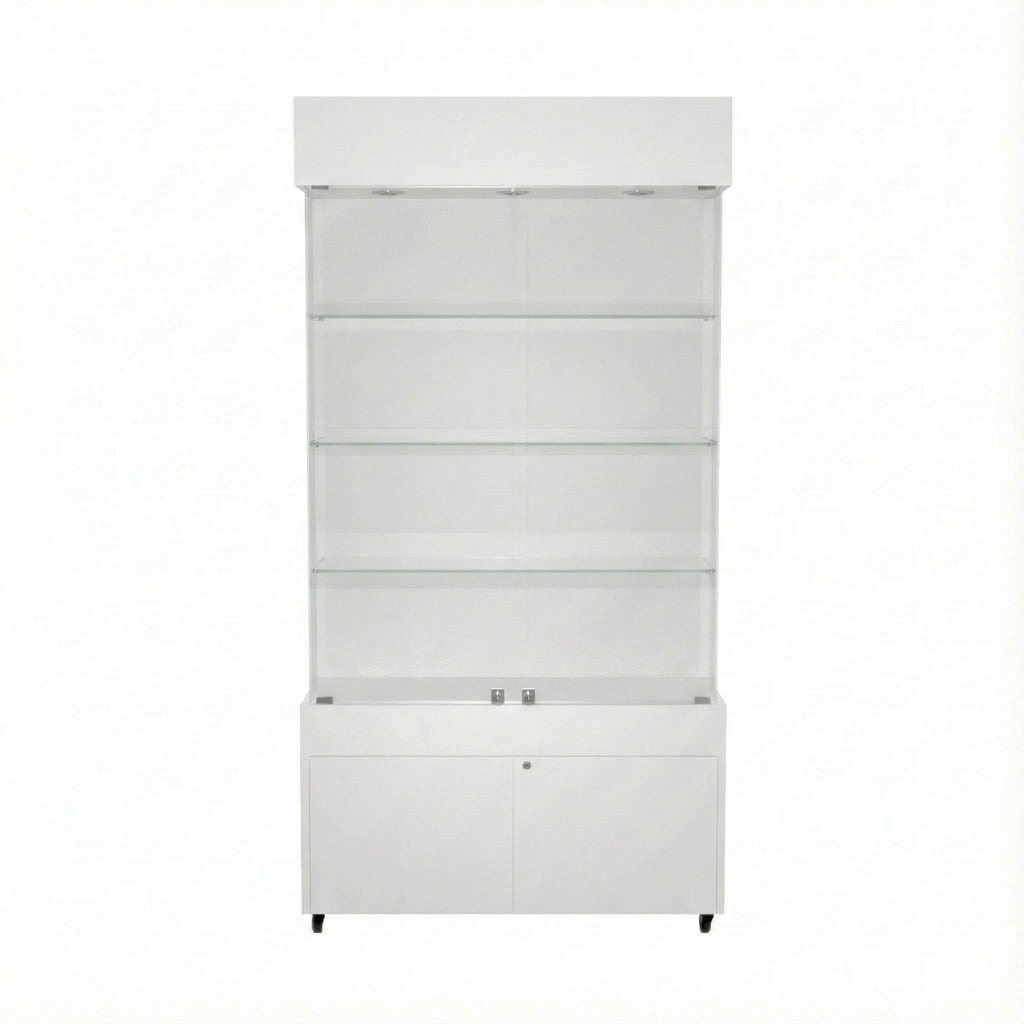 Vitrina 100x40 Liso CB Blanco