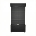 Vitrina 100x40 Liso CB Negro