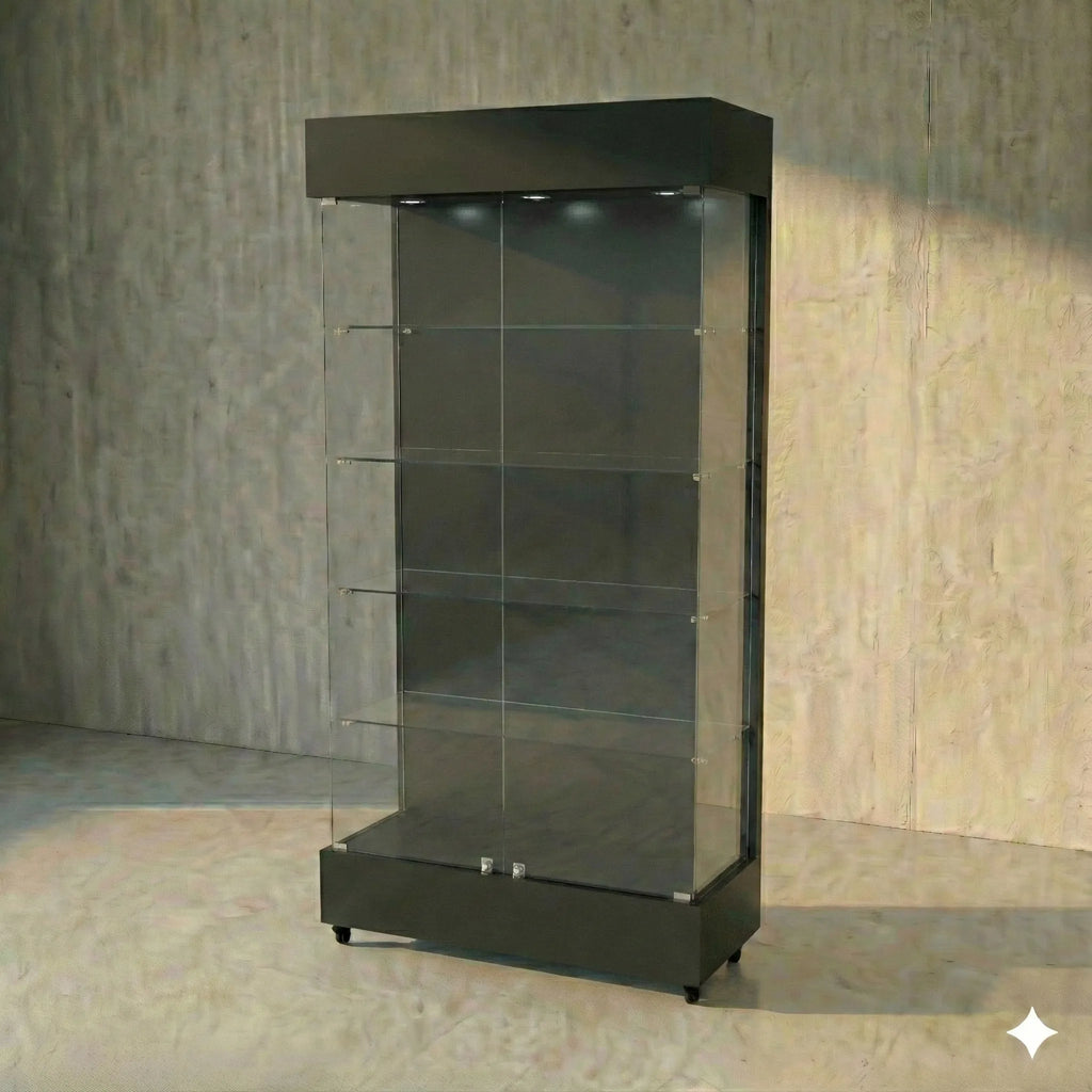 Vitrina Mural Con Repisas Para Exhibición 100x40x196cm