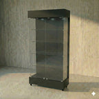 Vitrina Mural Con Repisas Para Exhibición 100x40x196cm