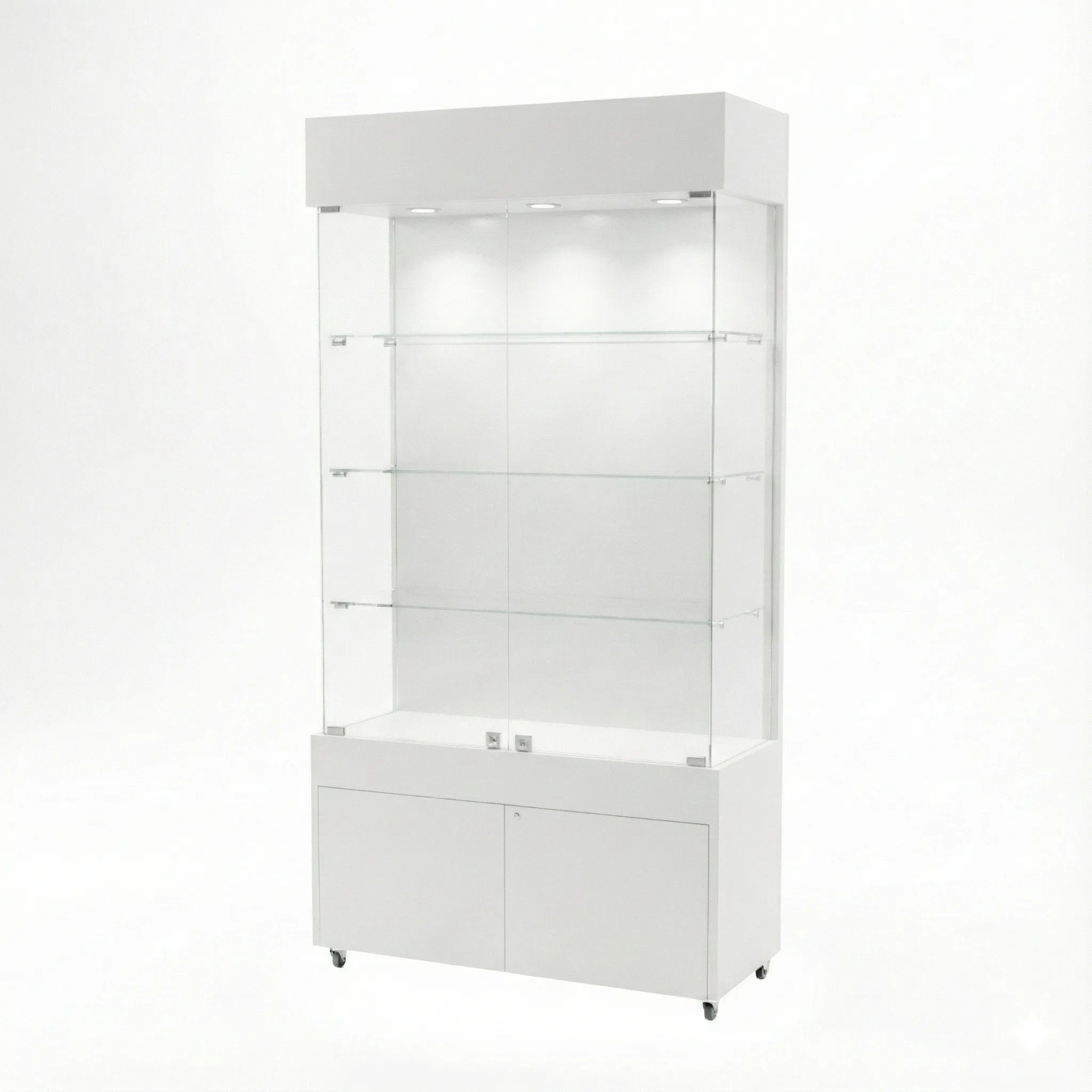 Vitrina 100x40 Liso CB Blanco