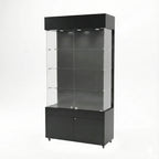 Vitrina 100x40 Liso CB Negro