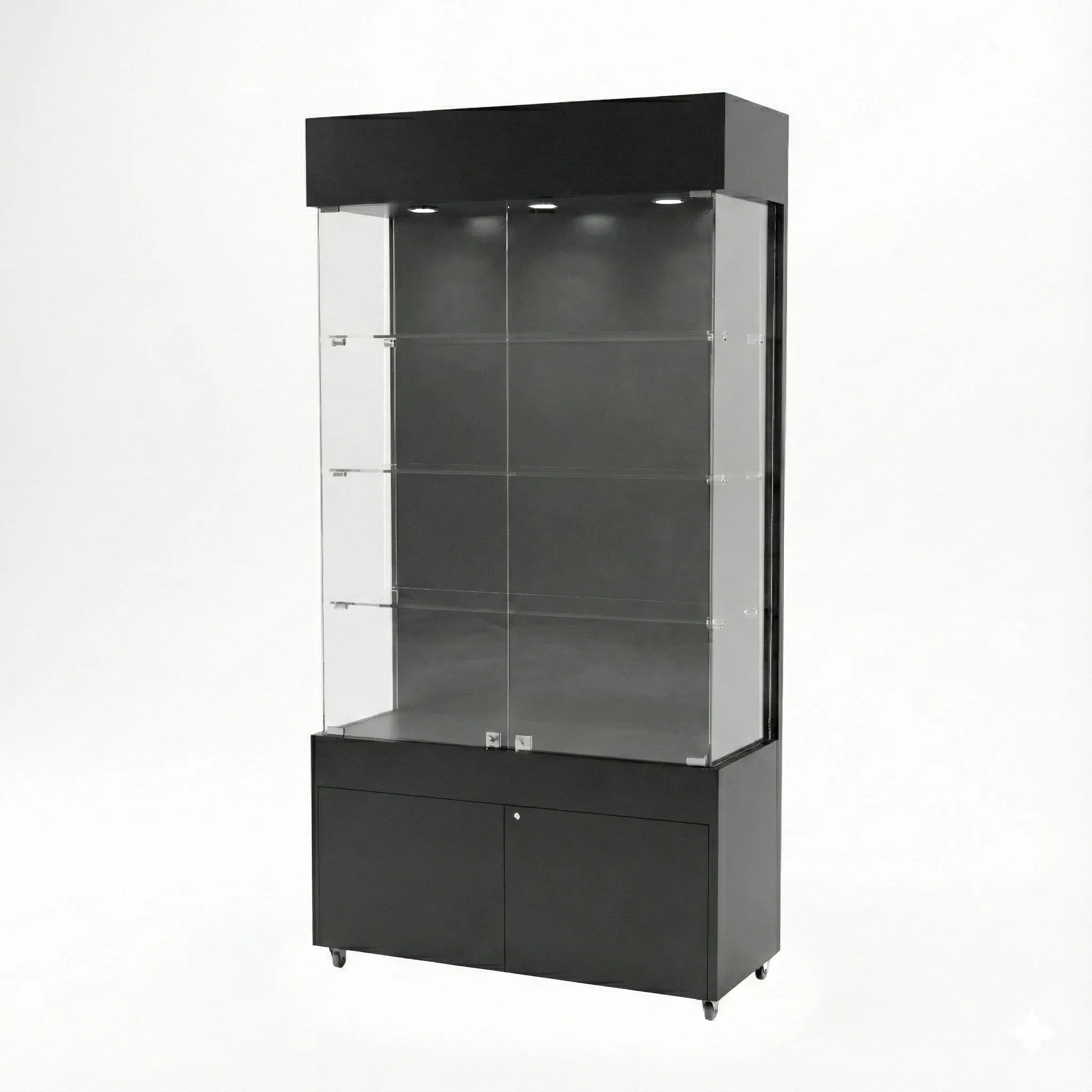 Vitrina 100x40 Liso CB Negro