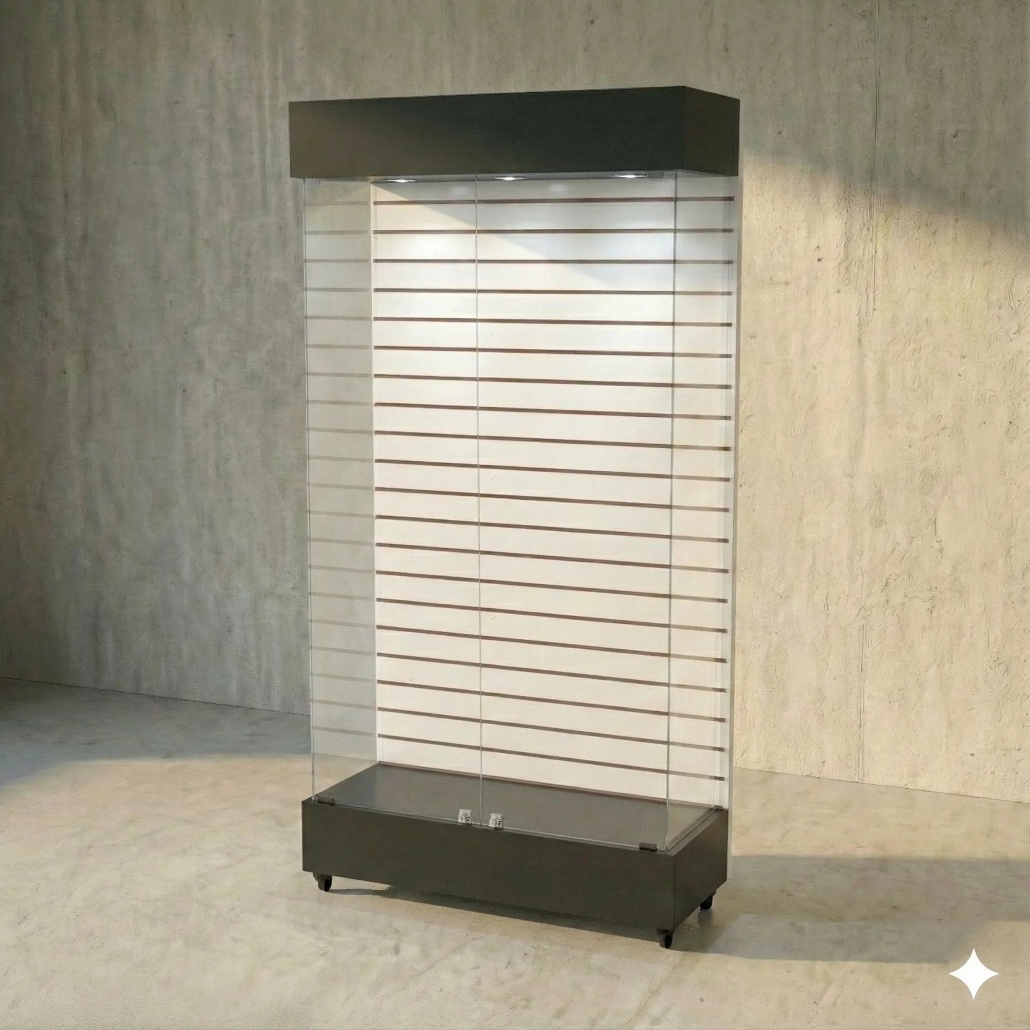 100x40 Ranurado SB Negro