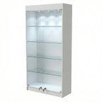 Vitrina Mural Melaminica Para Exhibición 100x40x200cm