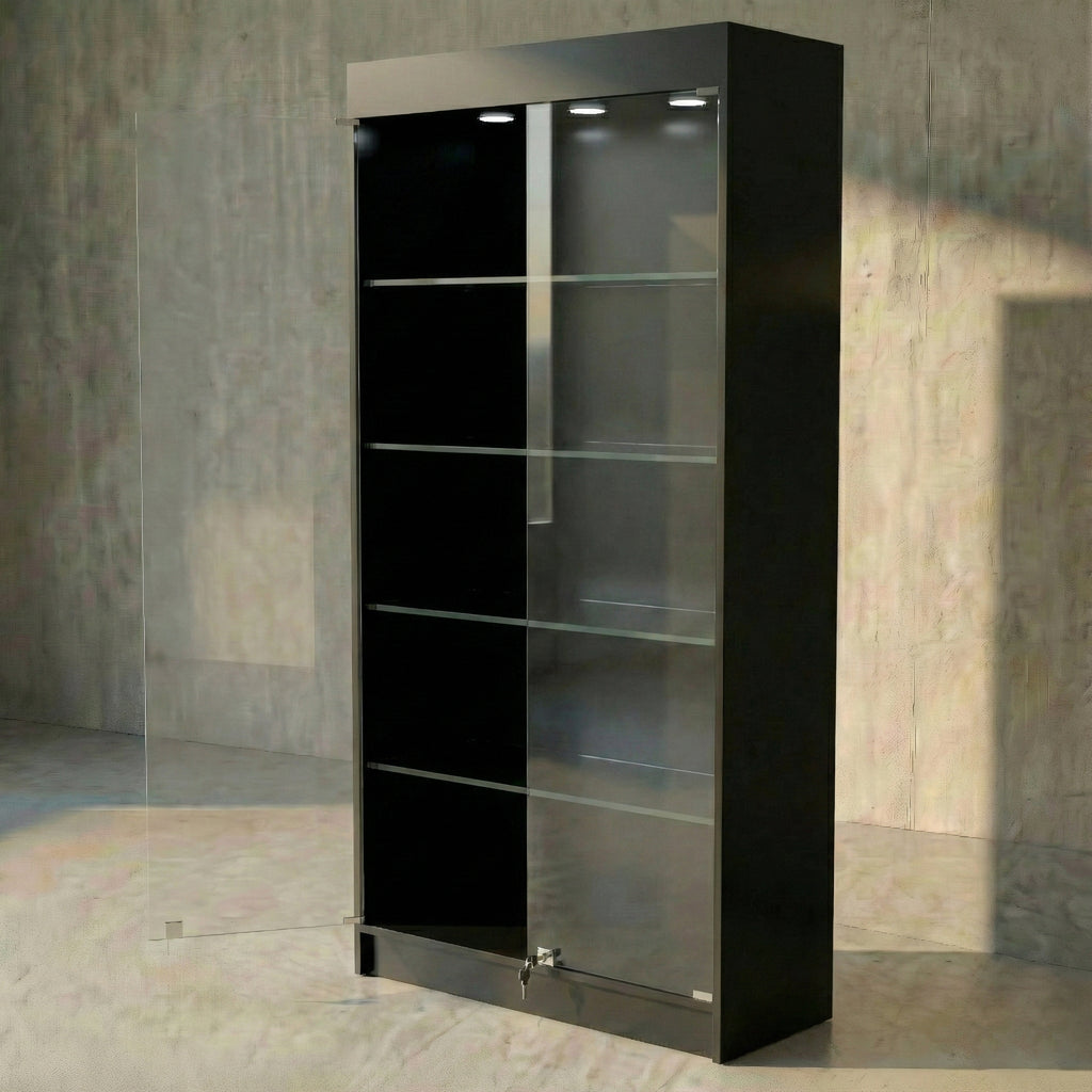 Vitrina Mural Melaminica Para Exhibición 100x40x200cm