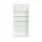 Trasera Estante Para Exhibición 106x30x230cm