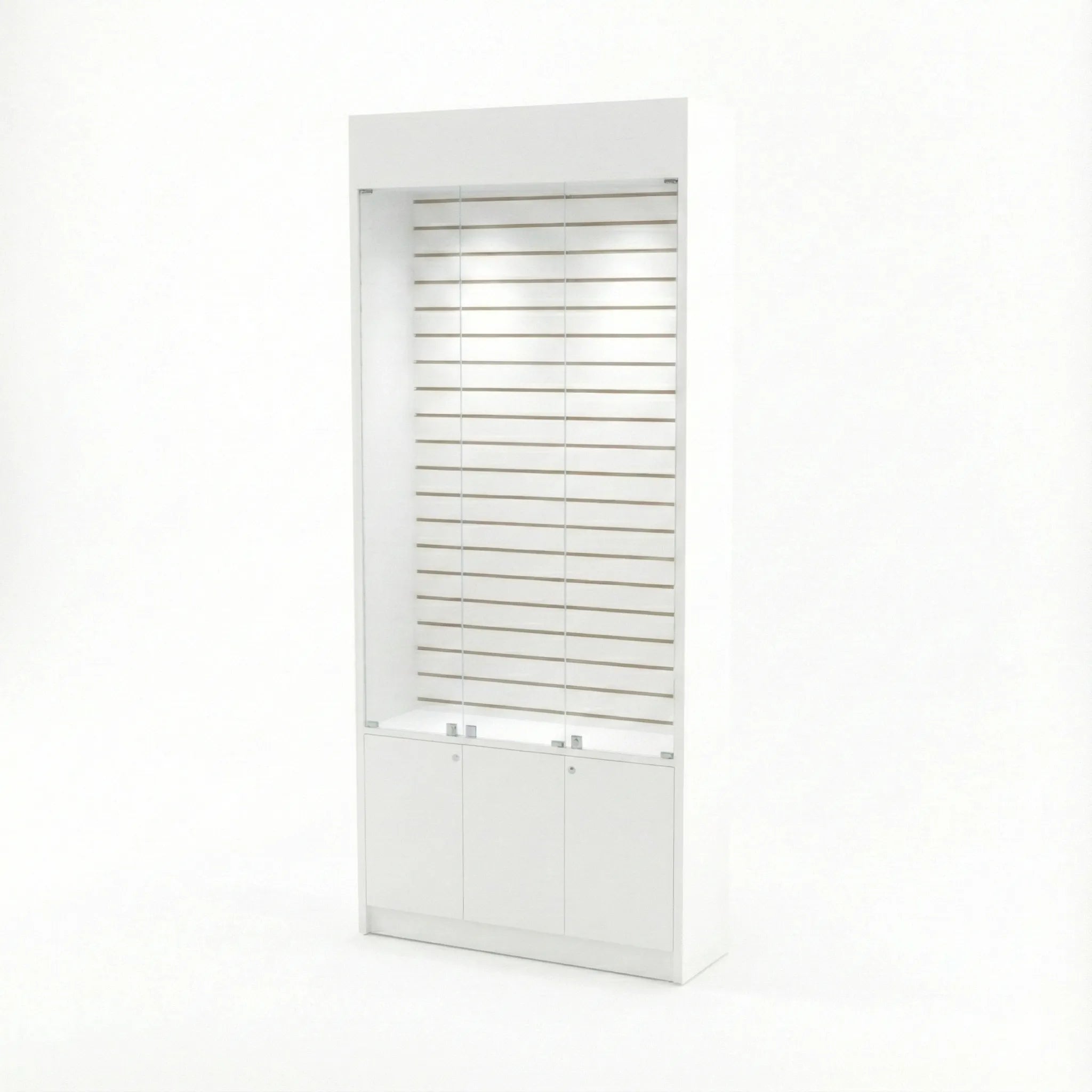 Mural Ranurado 107 CB CPV Blanco