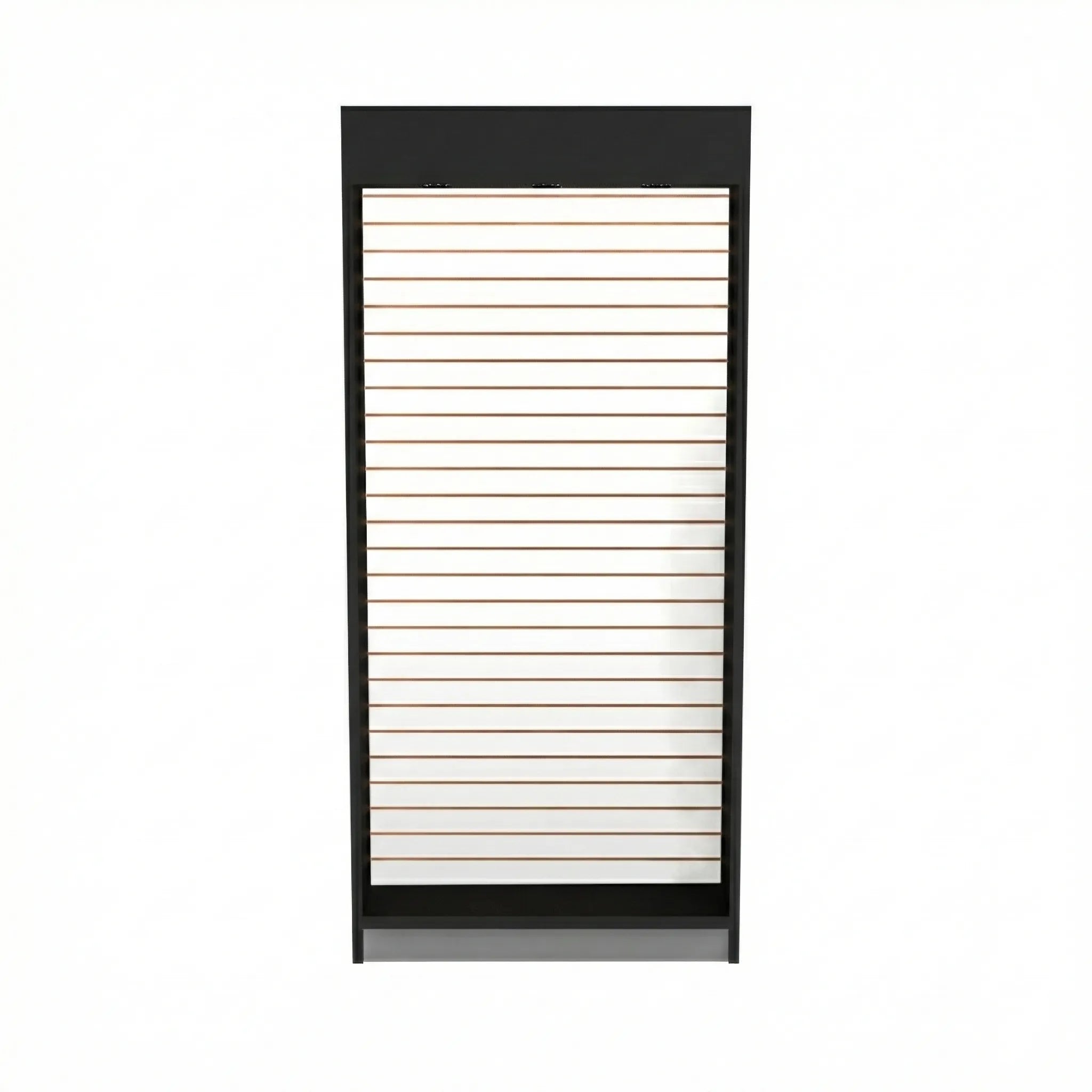 Trasera Estante Para Exhibición Con Ranurado 106x30x230cm