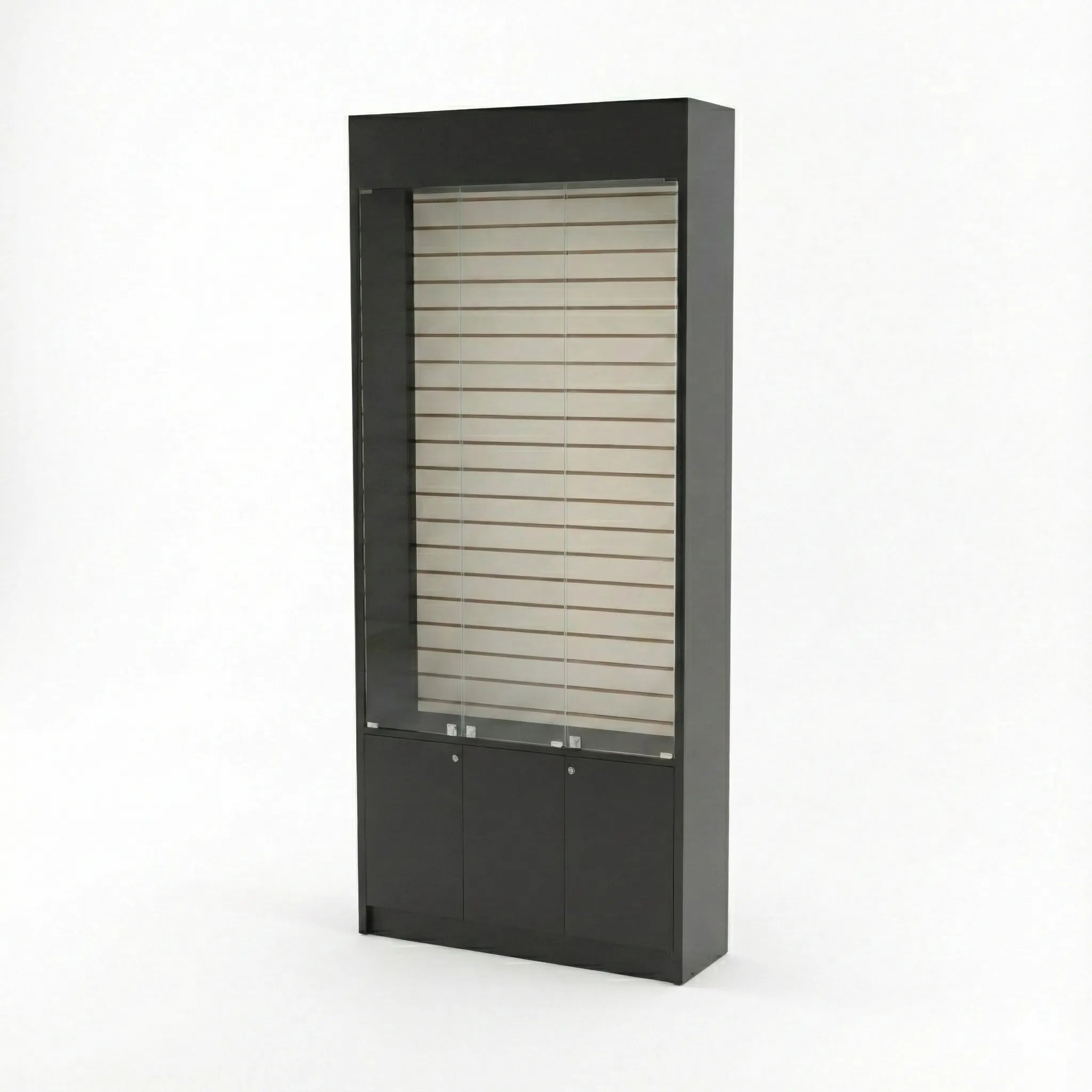 Mural Ranurado 107 CB CPV Negro