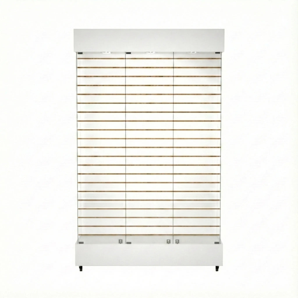 120x40 Ranurado SB Blanco