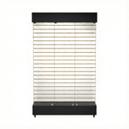 120x40 Ranurado SB Negro