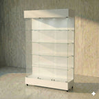 Vitrina Mural Con Repisas Para Exhibición 120x40x196cm