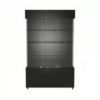Vitrina 120x40 Liso CB Negro