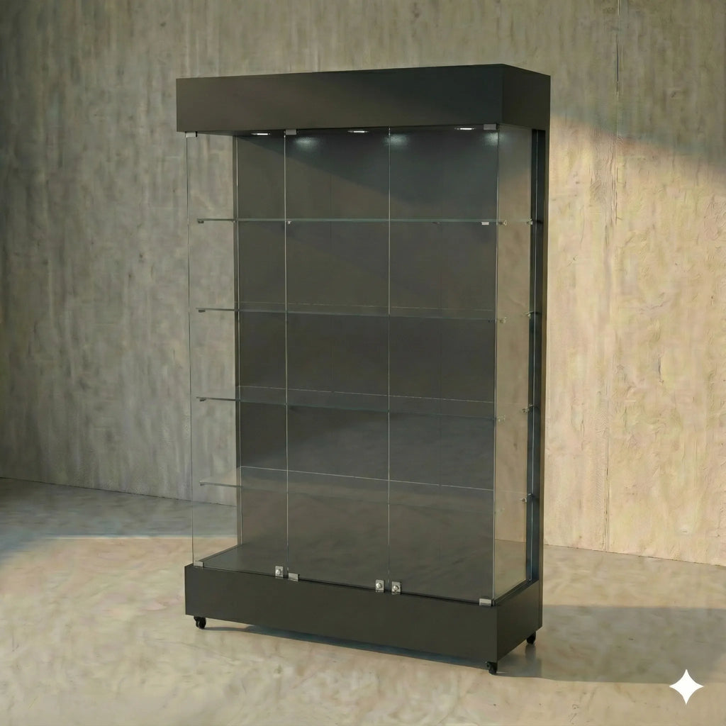 Vitrina Mural Con Repisas Para Exhibición 120x40x196cm