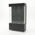 Vitrina 120x40 Liso CB Negro