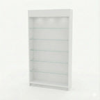 Trasera Estante Para Exhibición 126x30x230cm