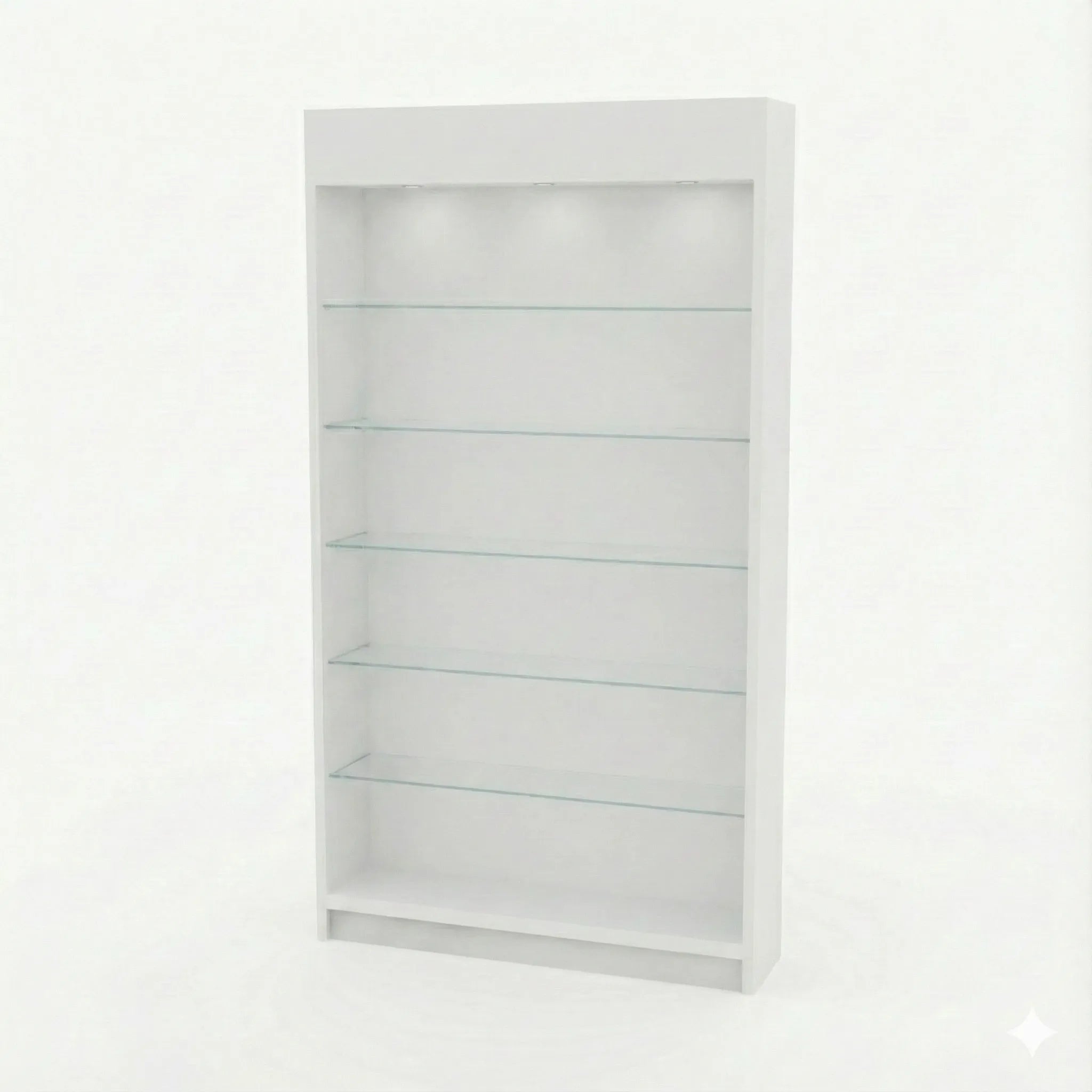 Trasera Estante Para Exhibición 126x30x230cm