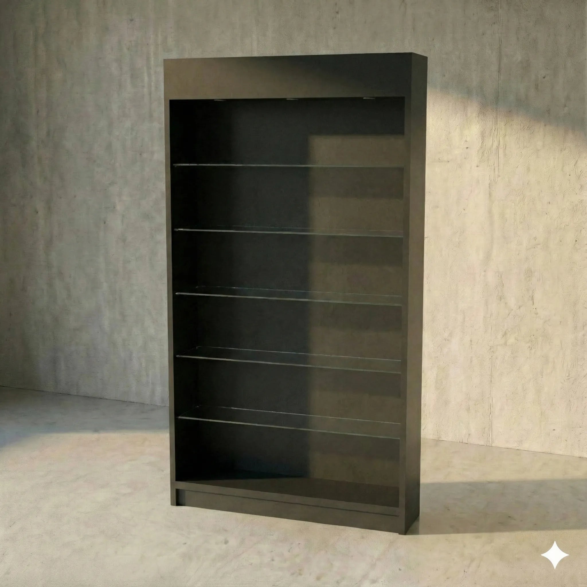 Trasera Estante Para Exhibición 126x30x230cm