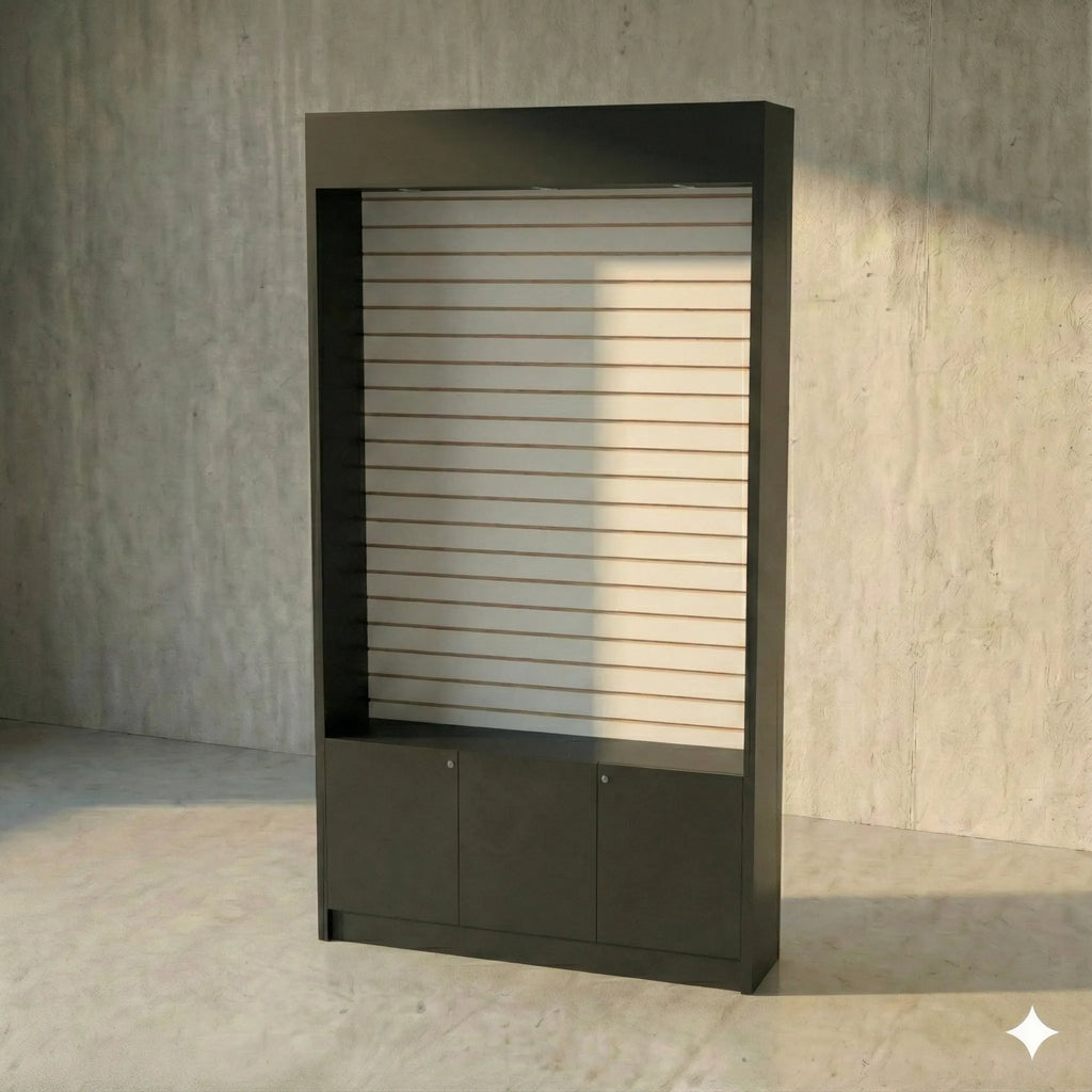 Mural 127 Ranurado CB SPV Negro