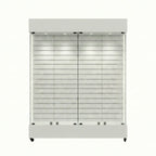 Vitrina Con Ranurado  Para Exhibición 150x40x196cm