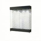 Vitrina Con Ranurado  Para Exhibición 150x40x196cm