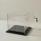 Cúpula Acrílico 30x30 Con Puerta, Base Melamínica