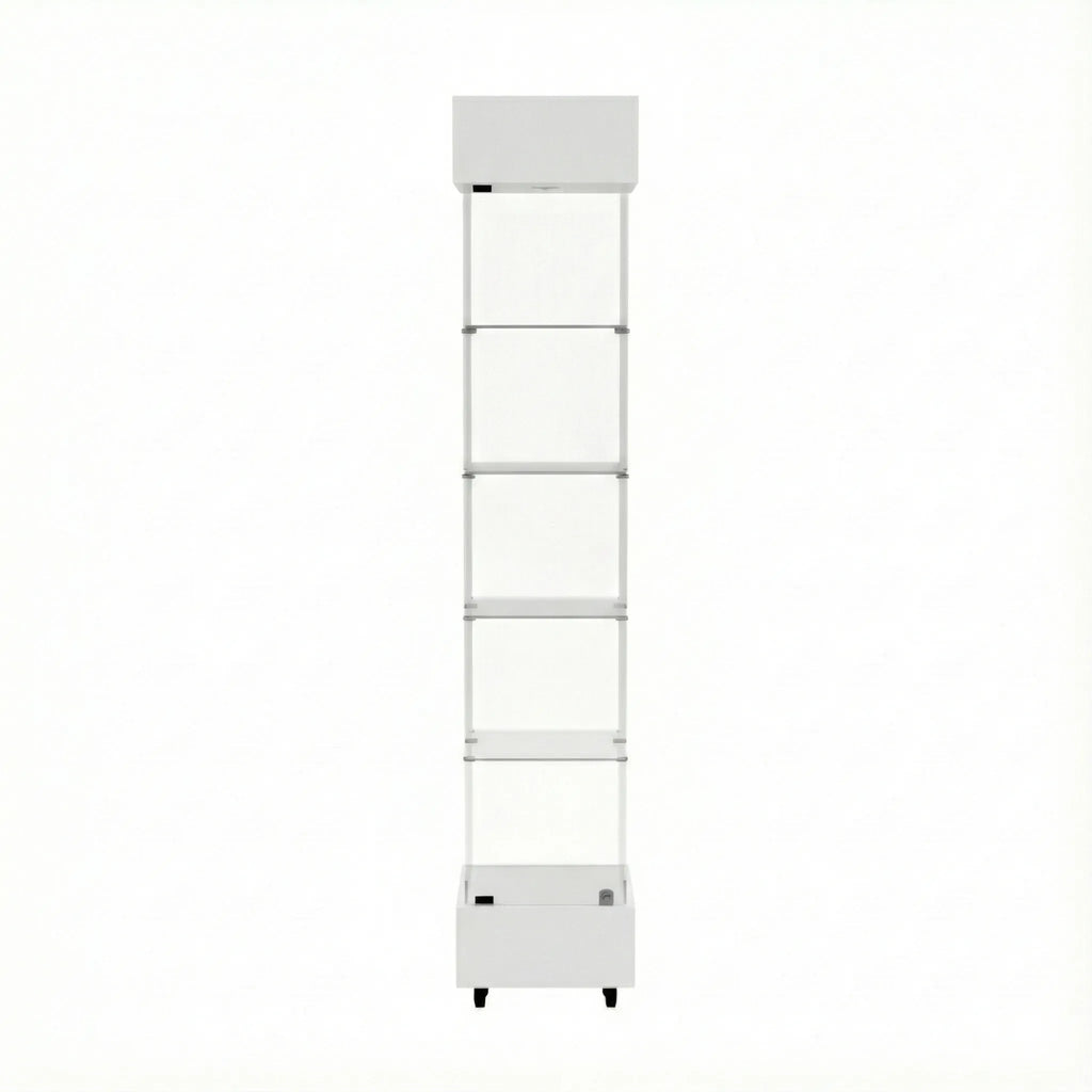 Vitrina Panorámica 40x40 Blanco