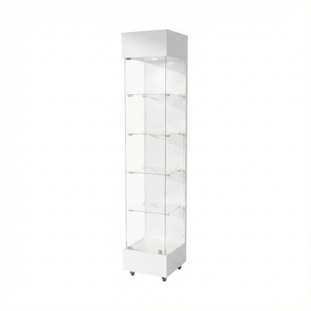 Vitrina 40x40 Liso SB Blanco