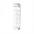 Vitrina 40x40 Liso SB Blanco