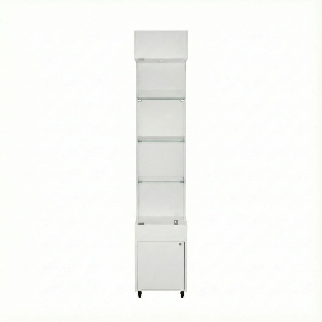 Vitrina 40x40 Liso CB Blanco