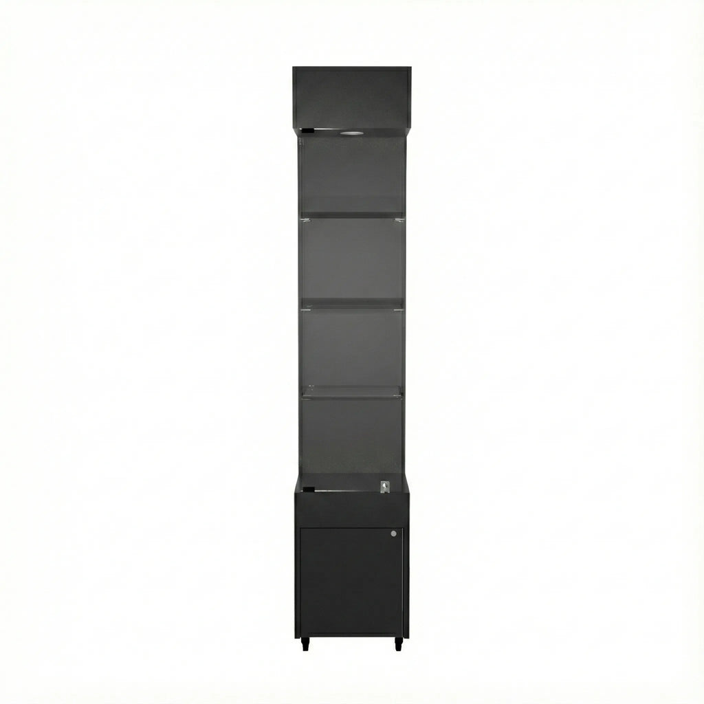 Vitrina 40x40 Liso CB Negro