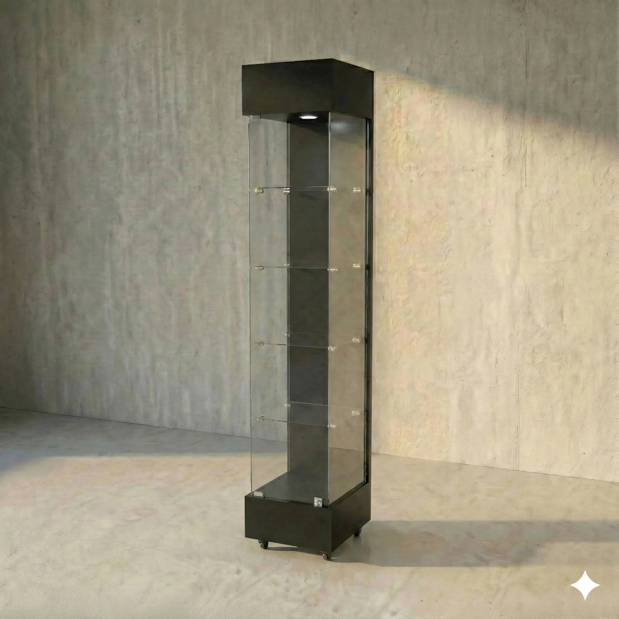 Vitrina 40x40 Liso SB Negro