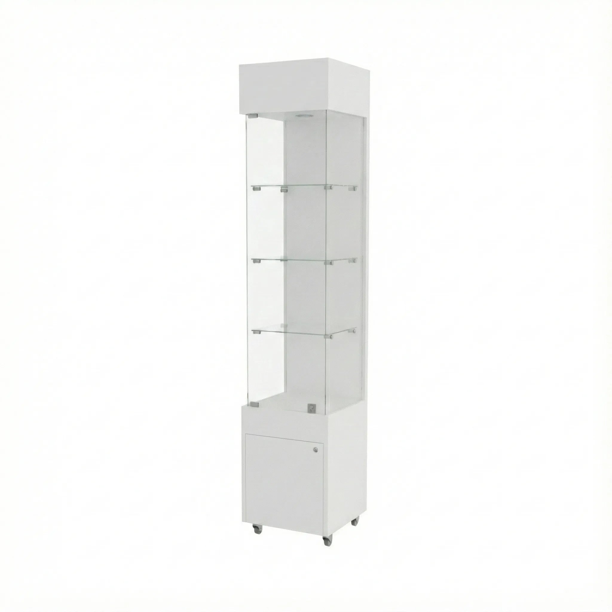 Vitrina 40x40 Liso CB Blanco