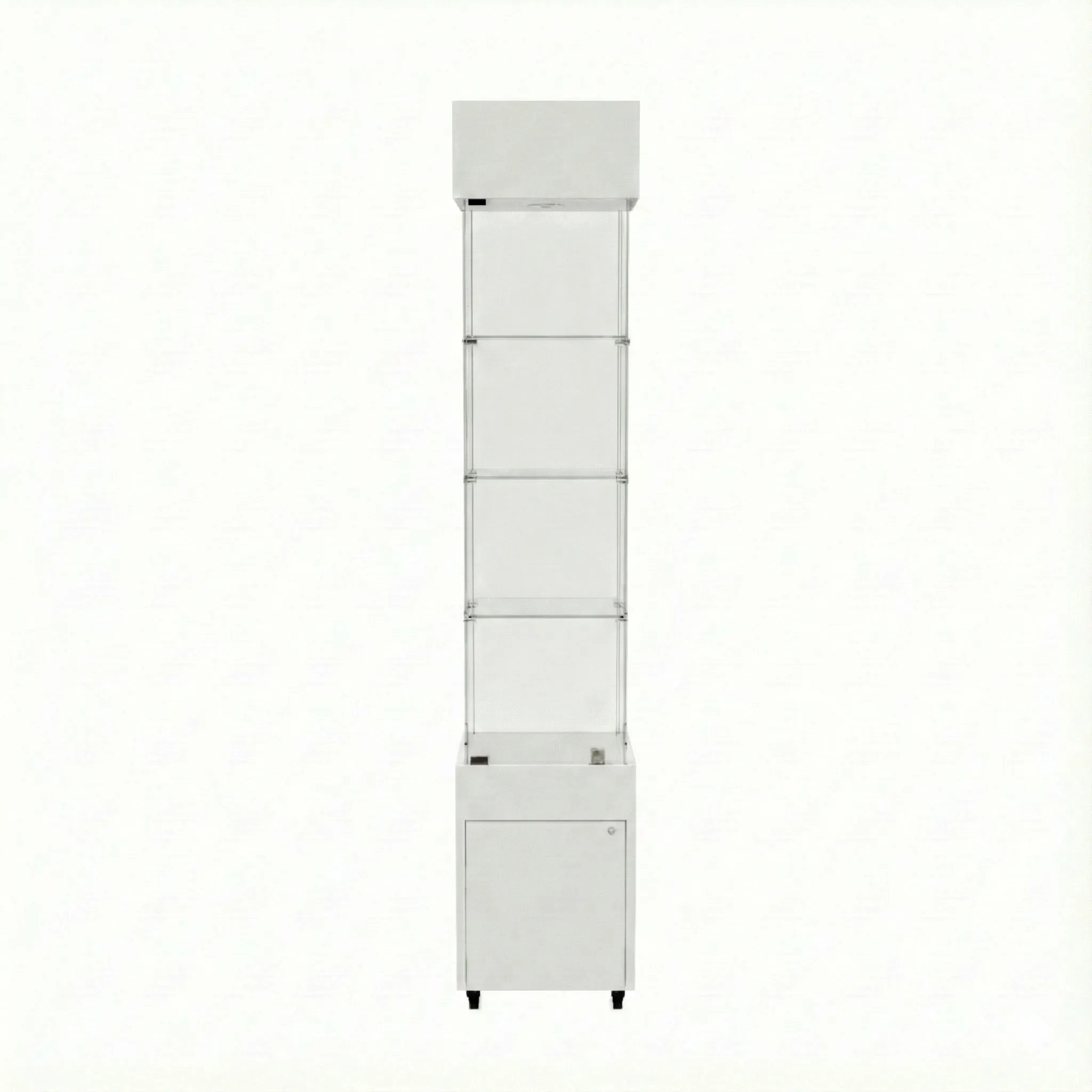 Vitrina Panorámica Para Exhibición Con Bodega 40x40x196cm