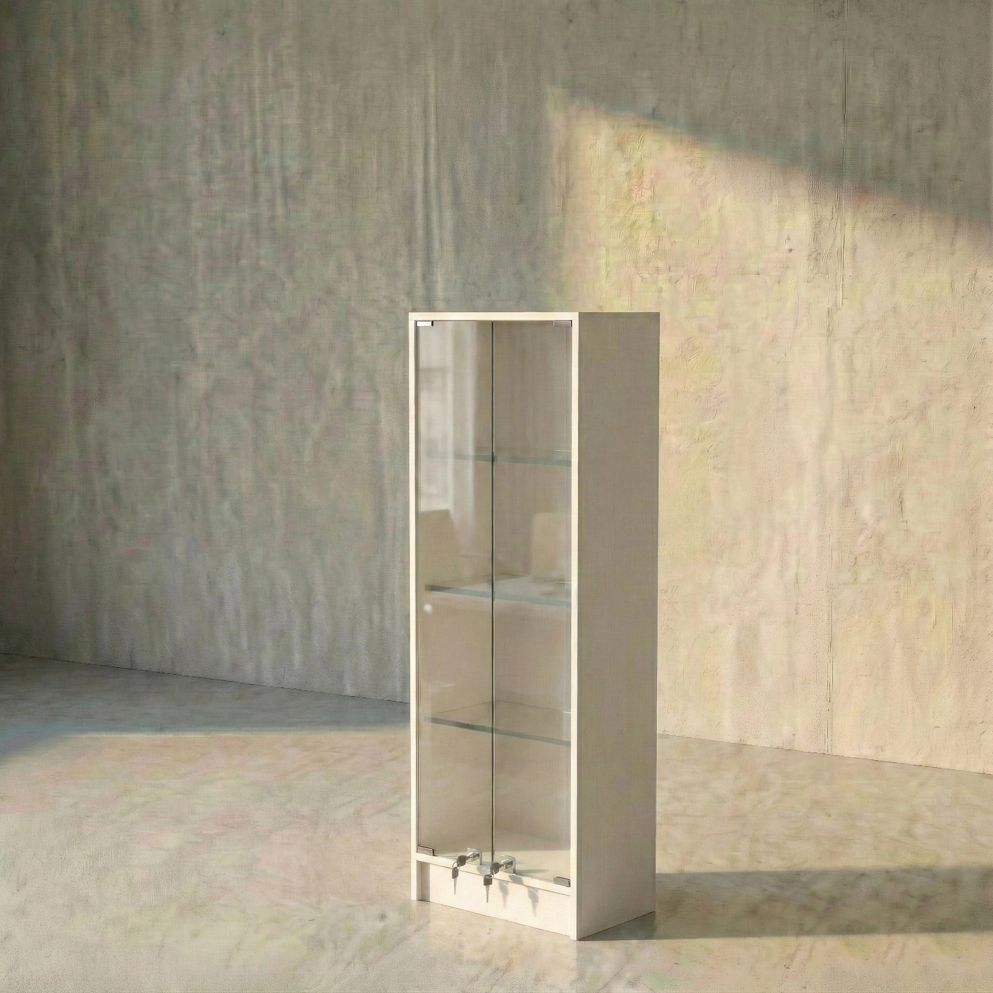 Vitrina Mural Melamínica Para Exhibición  50x33x140cm