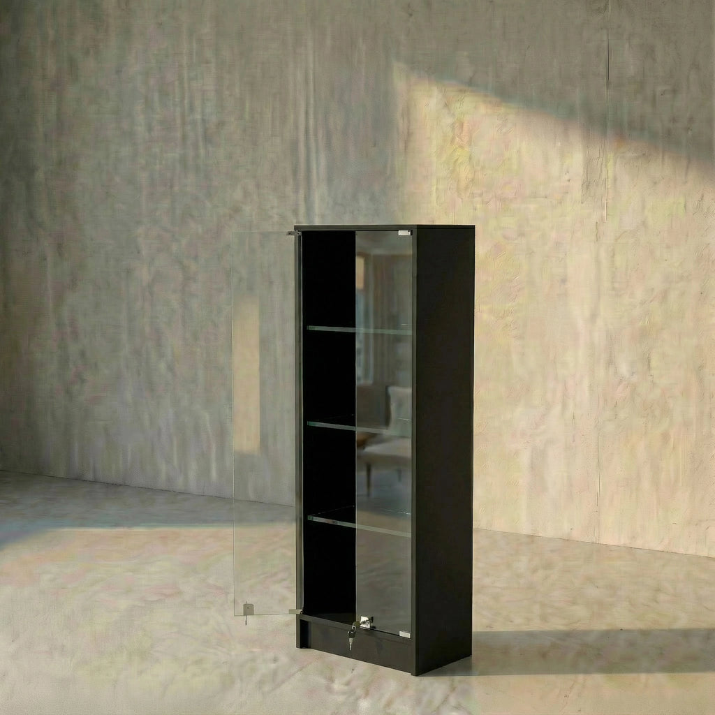 Vitrina Mural Melamínica Para Exhibición  50x33x140cm