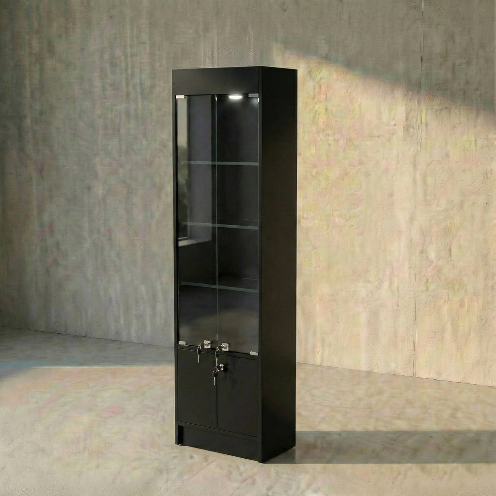 Vitrina Mural Melamínica Para Exhibición  50x33x180cm