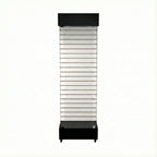 Vitrina 60x40 Ranurado SB Negro