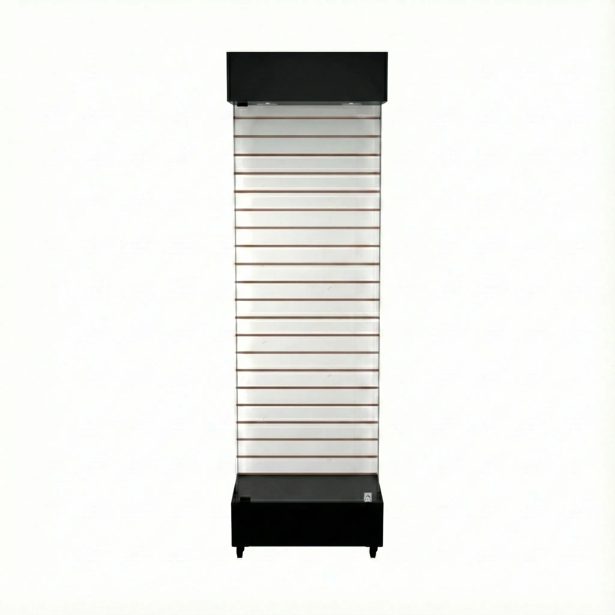 Vitrina 60x40 Ranurado SB Negro