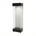 Vitrina 60x40 Ranurado SB Negro