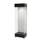 Vitrina 60x40 Ranurado SB Negro