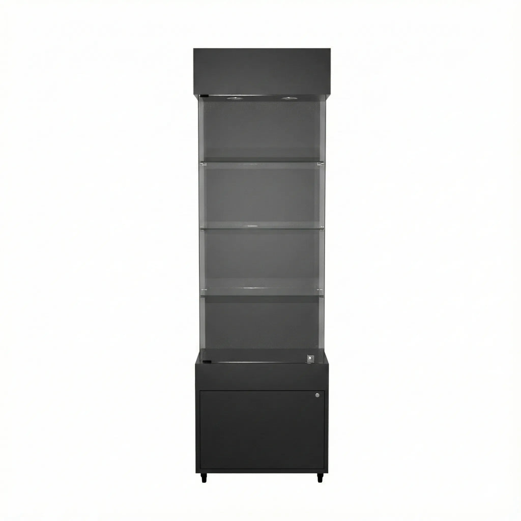 Vitrina 60x40 Liso CB Negro