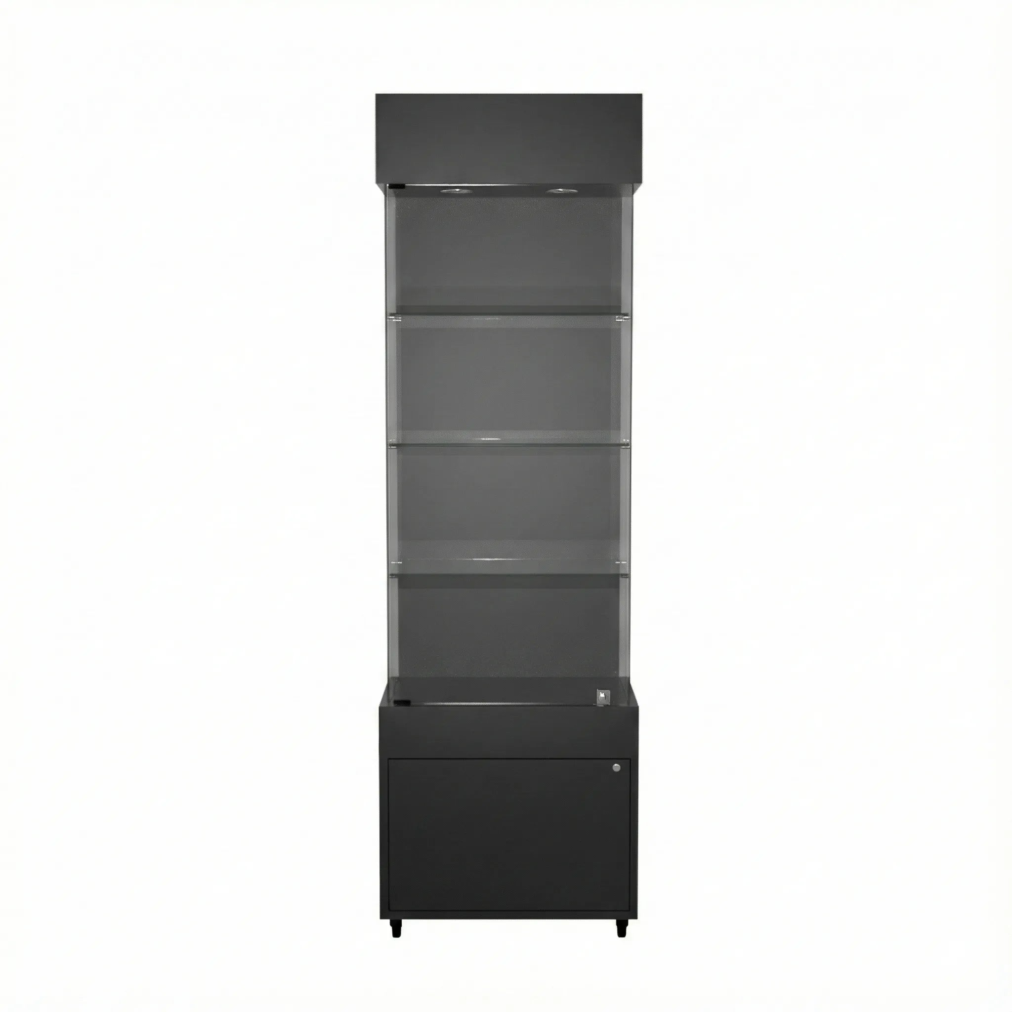 Vitrina 60x40 Liso CB Negro