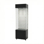 Vitrina 60x40 Ranurado CB Negro