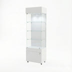 Vitrina 60x40 Liso CB Blanco