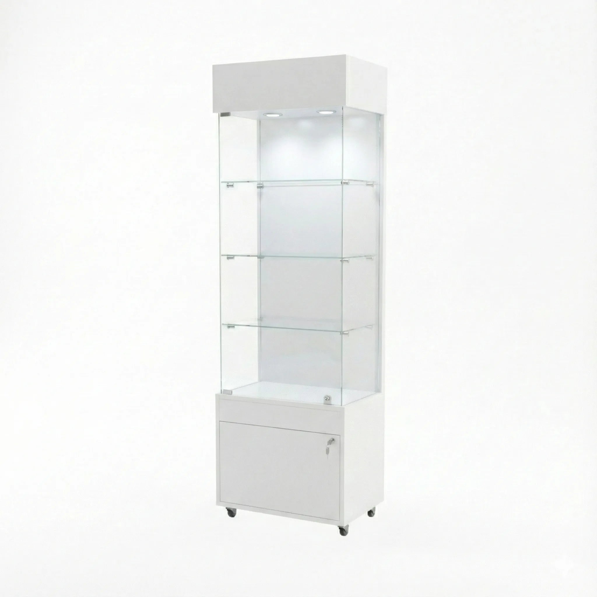 Vitrina 60x40 Liso CB Blanco