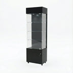 Vitrina 60x40 Liso CB Negro